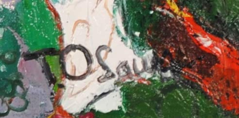 #大沢武士 『赤富士』油彩画（F4号）額装 直筆サイン入り 大沢武士 『赤富士』油彩画（F4号）額装 直筆サイン入り 大沢